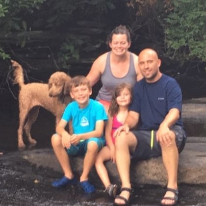 Family camping trip to falls creek falls.  